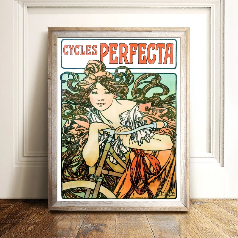 Alphonse Mucha Vintage Print-PH2144