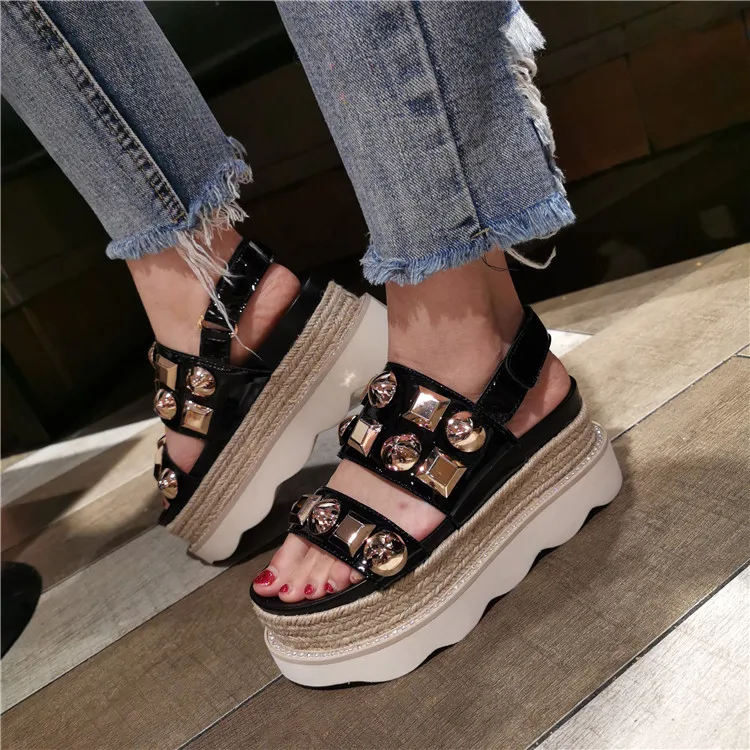 

2019 Sandals Women Shoes Platform Female Sandal Las zapatillas Women Scarpe da donna estiva mujeres sandalia Zapatos de panques