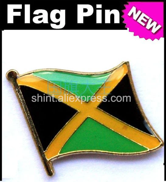 Lapel Pins Jamaica Flag Pins All Over The World Badge Emblem Country