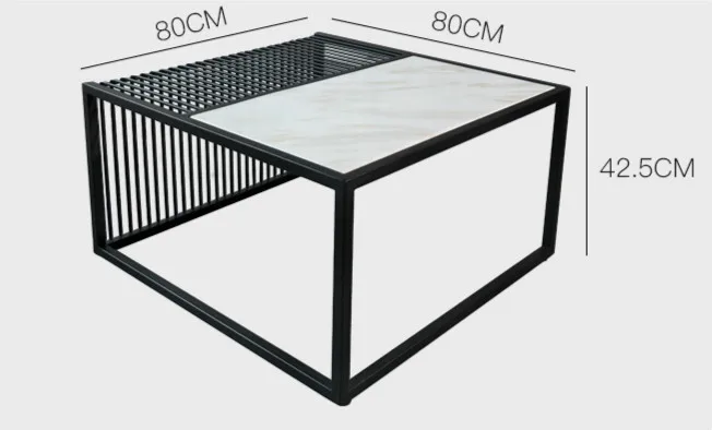 Модный журнальный столик в скандинавском стиле, для гостиной, мини-комбинация, дизайнерская, креативная, железная, Мраморная, минимализм