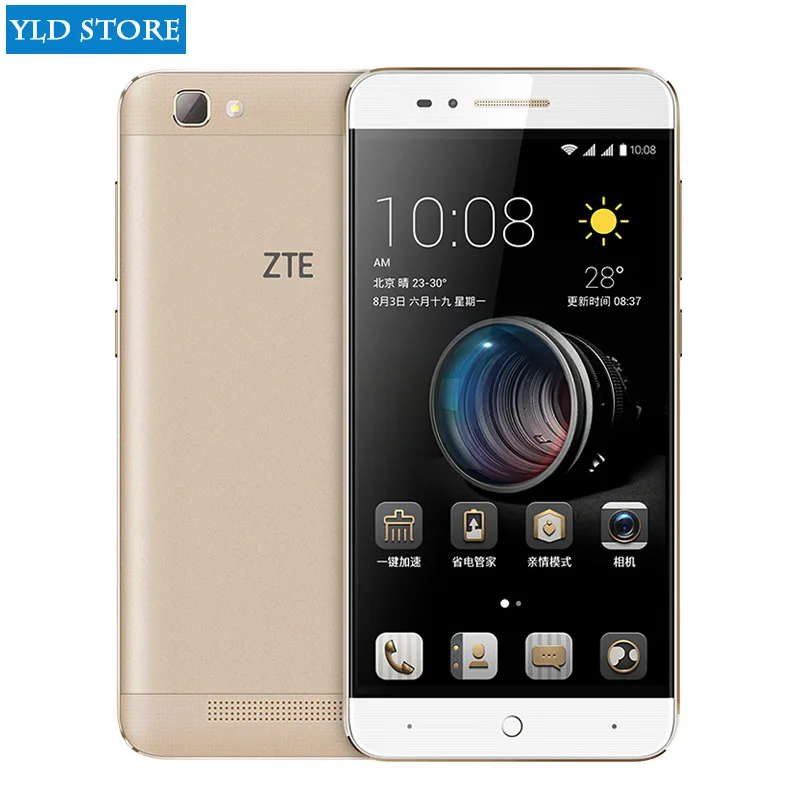 ZTE BA610T Mobile Phone MTK6735P Quad Core Android 5.1 1280X720 2GB RAM