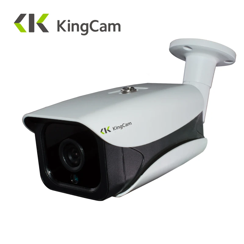 KingCam 48V POE font b Outdoor b font Bullet 4MP IP Camera Security ONVIF Aluminum Metal