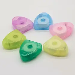 Горячая 1 шт. 50 м Еда Класс мята Dental Floss с мини-Чехол Коробка чистка зубов Портативный зубные Flosser Уход за полостью рта разные цвета