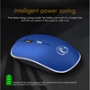 IMice-ratón inalámbrico ultrasilencioso, Mouse ergonómico de 2,4G, botón silencioso con receptor USB, mini ratón portátil para PC y portátil ► Foto 3/6