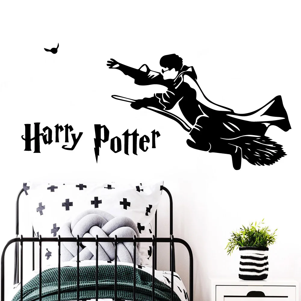 New Design harry potter Waterproof Wall Stickers Wall Art Decor Living Room Children Room Pvc Wall Decals