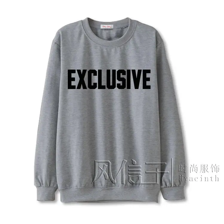 EXO Zhang Yixing album concert peripheral assistance одежда для мужчин и женщин lovers осенне зимняя