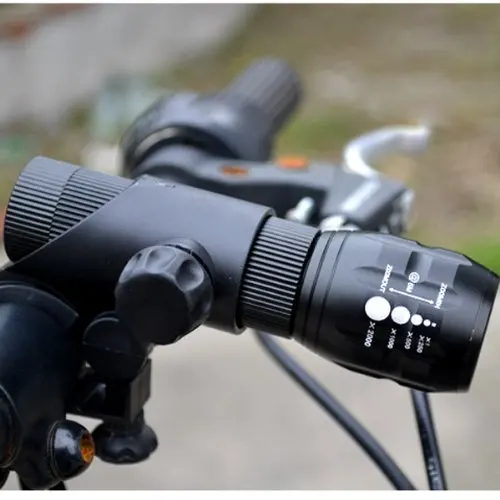 New Bicycle Light High Quality Led  Bycicle Llight Safety Use 16850 Bike Accessories Lights + Torch Holder