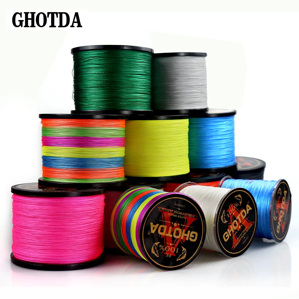 

Brand 1000M PE Braided Fishing Line 8 Strand 22-78LB Multifilament Fishing Line for Carp Fishing Wire for All Fishing