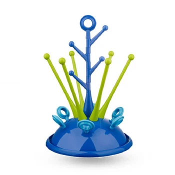

Baby Bottle Drying Rack Baby Feeding Bottles Cute Tree Shape Cleaning Drying Rack Storage Nipple Shelf Baby Pacifier Cup Holder