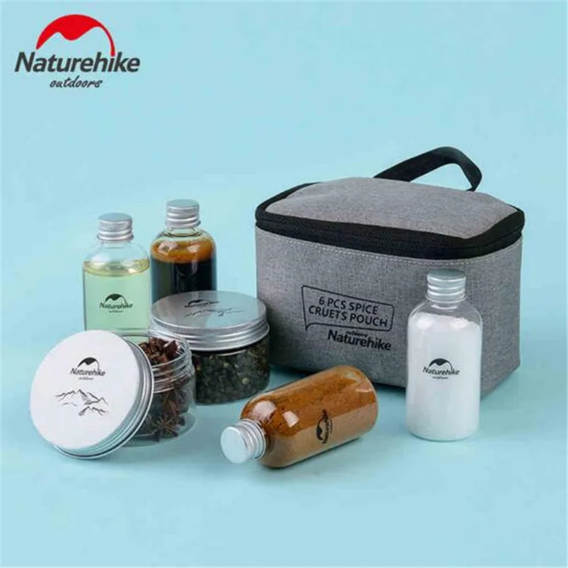 Naturehike открытый кемпинг емкости для специй для барбекю, пикника контейнер для приправы принадлежности для барбекю Посуда Наборы походов Кемпинг Clim