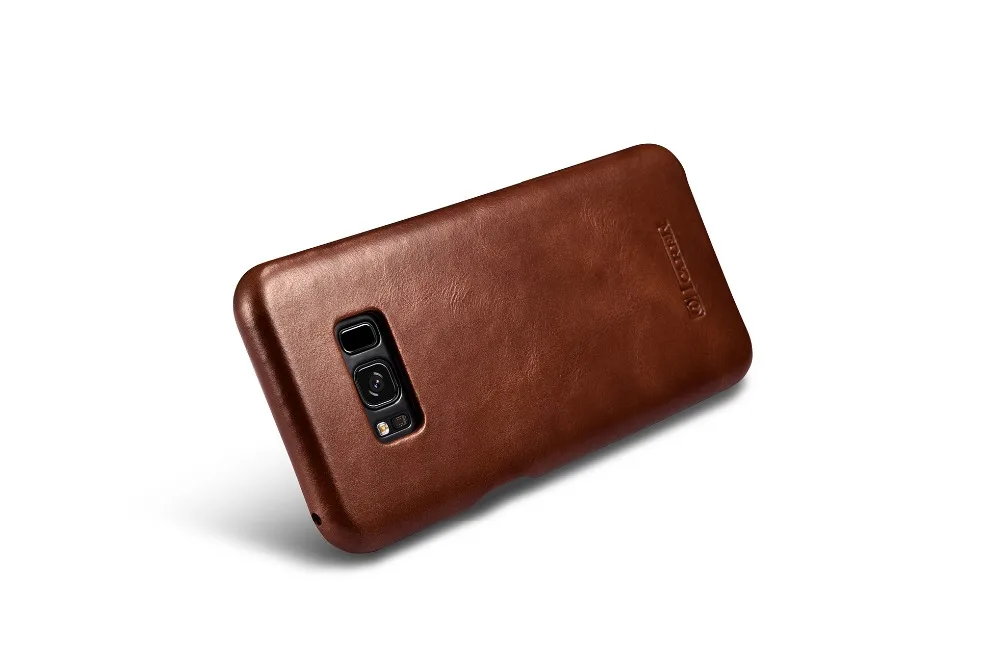 ICARER, винтажная серия, чехол из натуральной кожи для SAMSUNG Galaxy S8, 5,8 дюймов, роскошный бренд, откидной Чехол для SAMSUNG Galaxy S8 Plus 6,2