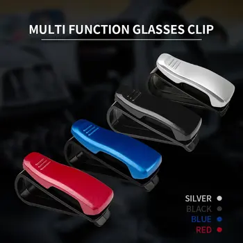 

Car Sun Visor Glasses Holder Sunglasses Eyeglasses Holder Mount Ticket Money Card Clip Auto Glasses Sunglasses Clip Accessories