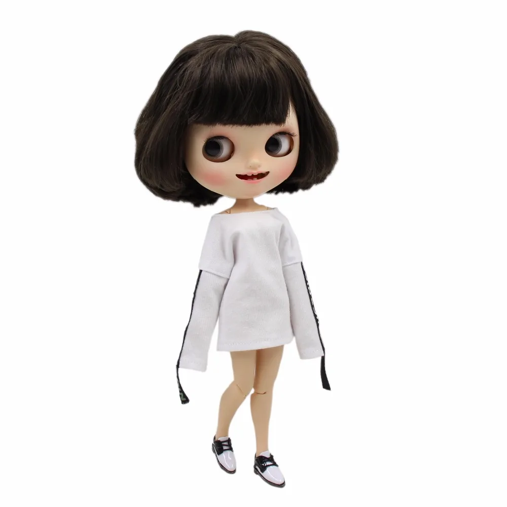Blyth Doll icy licca body bjd одежда свитер с длинными рукавами оверсайз, только костюм без куклы