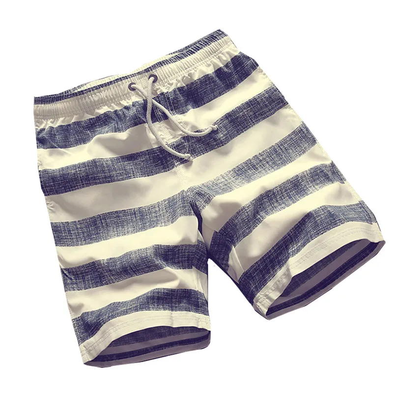 

BB-C1281 2018 new summer men's fashion casual thin section slim striped beach short cheap wholesale
