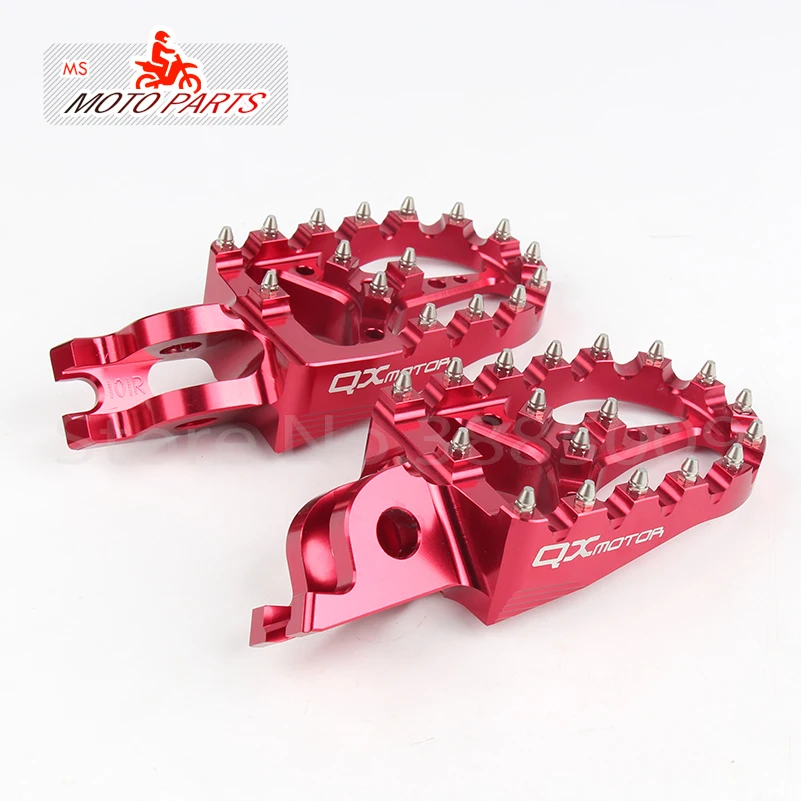 CNC Заготовка MX подножки педали для crf450r crf 450 crf250r crf250x CR125/250 мотоцикла|Подставки под