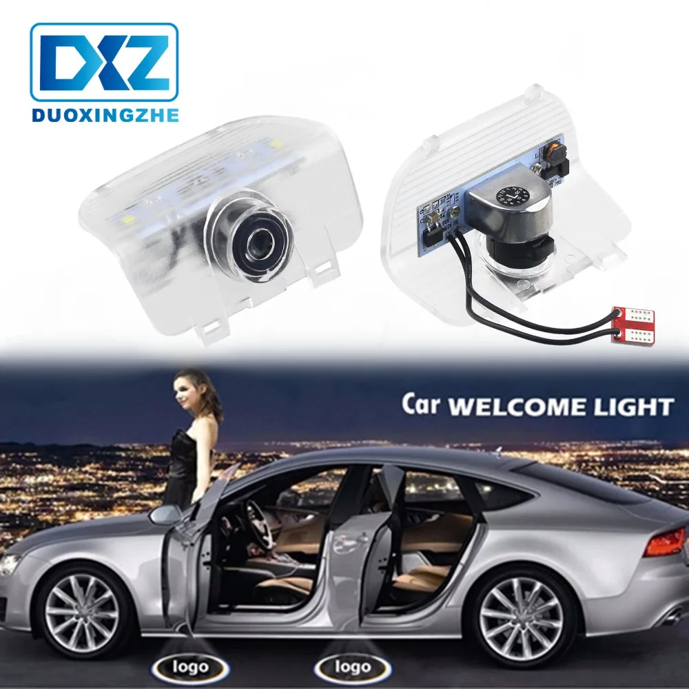 

DXZ Car Door Light LED Welcome Logo Auto Lamp for HONDA Odyssey SPIRIOR CR-Z CRZ Elysion car door light car door projector light