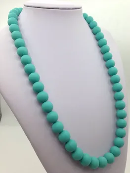 

free shipping Violet Silicone Baby Teething Necklace