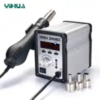 YIHUA 2008D Temperature Adjustable SMD Rework Station , Hot-Air Soldering Station