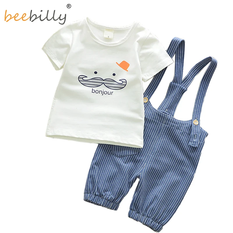 Baby Boy Clothing Sets Summer 2018 New Arrival Newborn Boys Clothes Set Bebe Clothing Set Shirt