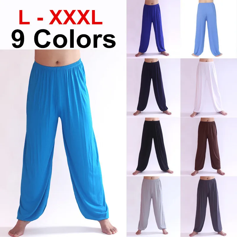 Modal Martial Arts Pants Running Yoga Sport Pants Dance Trousers