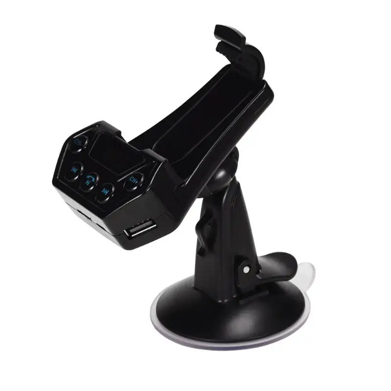 Universal Car Holder 360 Degree Adjustable Windshield Mount Mp3 Player Handfree FM Transmitter for Smart Phone GPS Bracket Stand