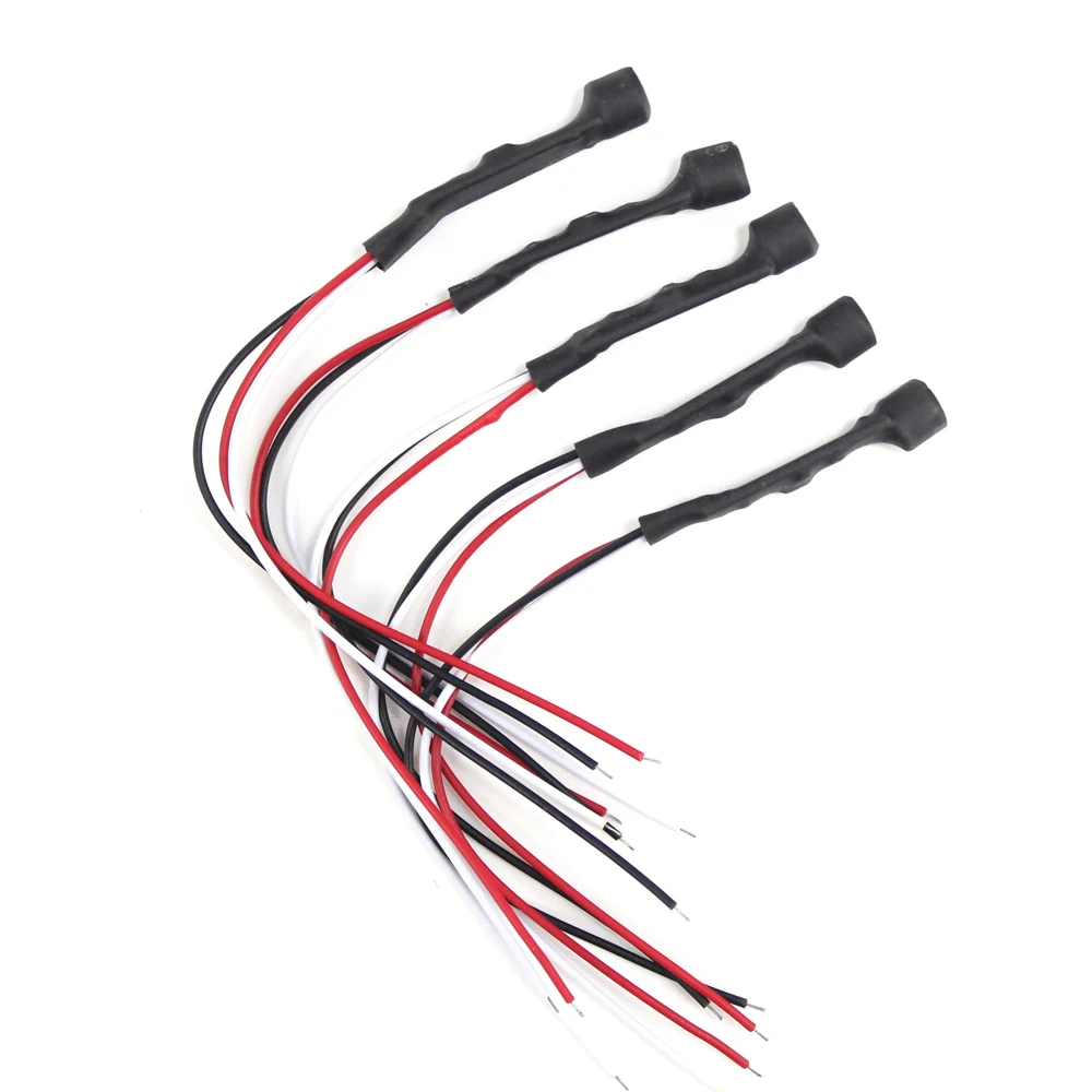 CCTV High Sensitive mini spy Microphone Mic DC Power Cable Wide Range