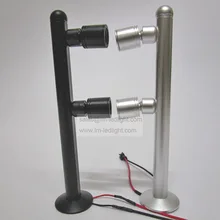 Led освещение витрины 2 Вт светодиодное освещение ювелирных изделий светлое пятно 85-265 В теплый/день/холодный белый розовый коммерческих светильников 50 шт