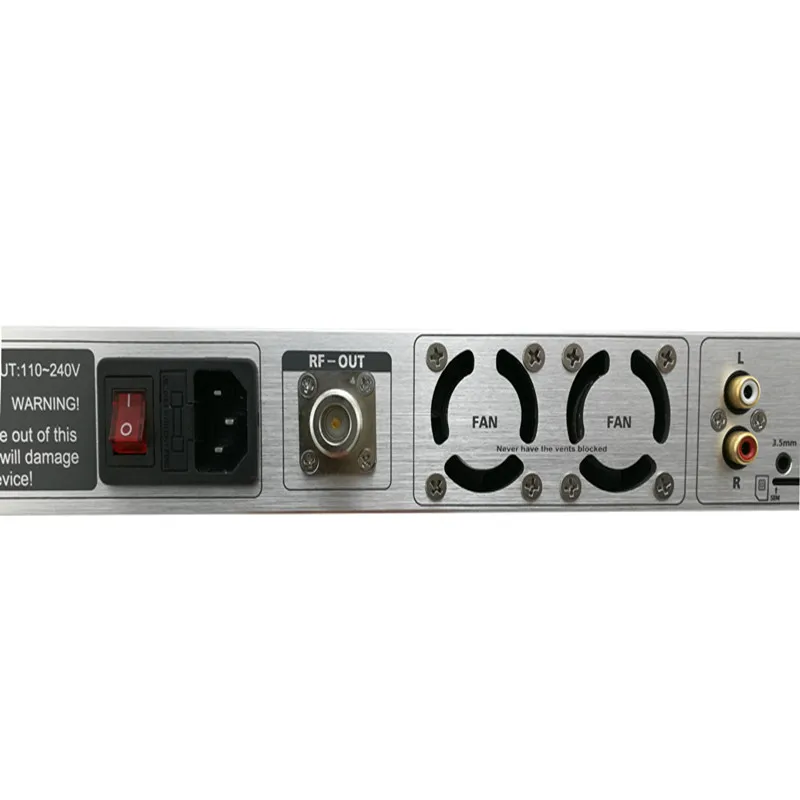 Профессиональный T50M 0-50 Вт Регулируемая мощность fm-радио передатчик 87-108 МГц