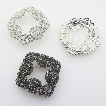 

ZMASEY 1Pcs Shoes ButtonsFlower Charms Bridal High-heel Pumps Diy Accessories Crystal Diamond Shoe Clips for Wedding Decoration