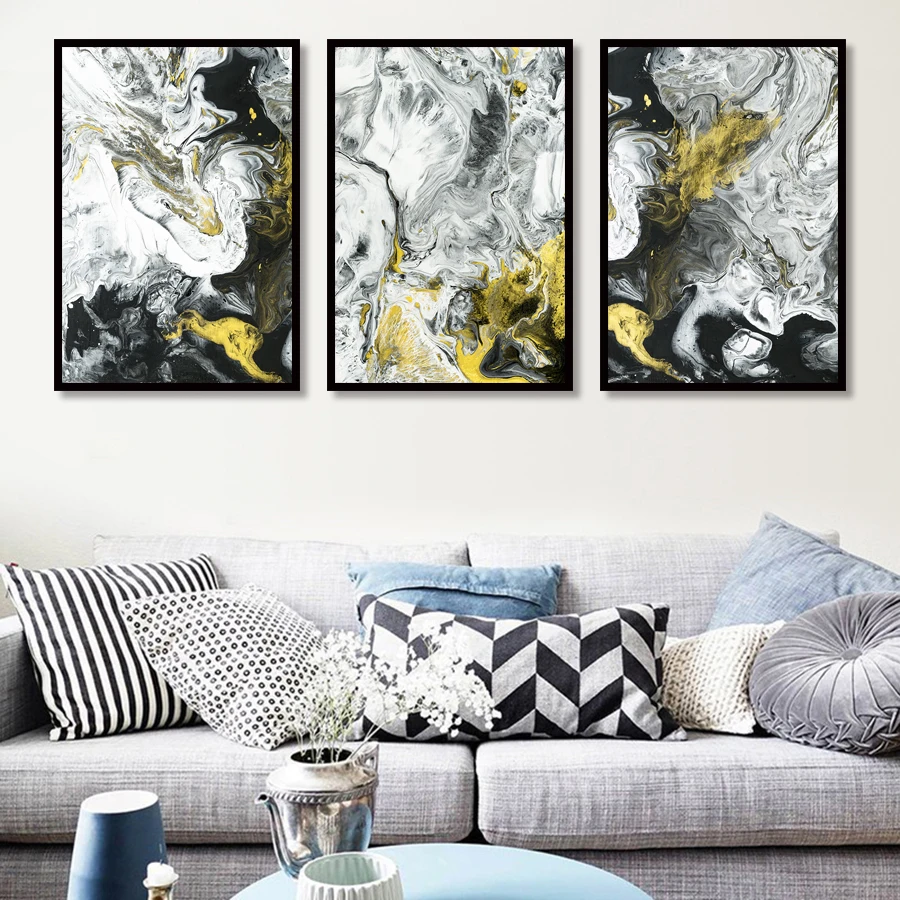 

3pc Nordic Style Abstract Picture Canvas Art Print Poster Wall Picture Modern Living Room Home Decoration Painting