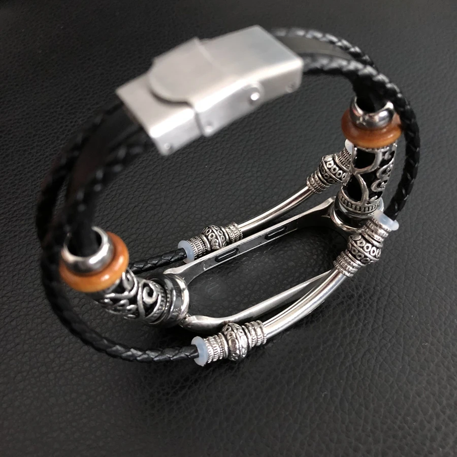 Mi band 3 Кожаный браслет для Xiaomi mi 3 ремешок на запястье браслет спортивный ремешок металлическая рамка аксессуары для mi Band 3 браслет