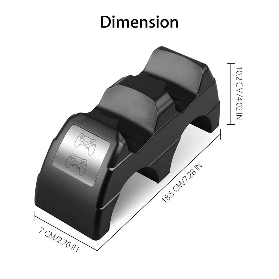 PS4/PS4 Slim/PS4 Pro двойной контроллер зарядное устройство usb-геймпад Быстрая зарядка док-станция Подставка для игровой станции PS 4 игры аксессуары
