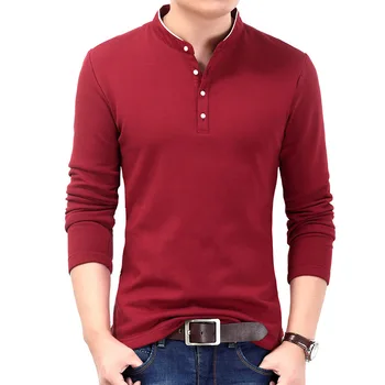

Mens Polo Shirts Long Sleeve New Classic Casual Cotton Polos Shirt Men Shirt Quantity Polo Men Camisa Polo Masculina Tops & Tees
