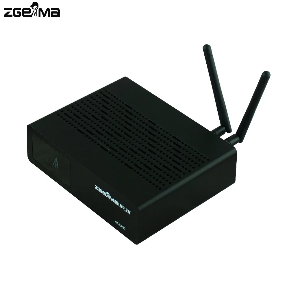 2 шт./лот 4K UHD Zgemma H9.2H комбо DVB-S2X+ DVB-T2/C спутниковый ТВ приставка Linux E2 IP tv STALKER wifi Встроенный