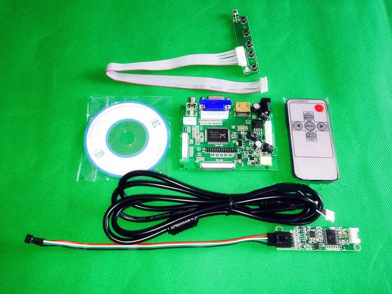 Skylarpu 7''inch for INNOLUX Raspberry Pi LCD Touch Screen Display TFT Monitor for AT070TN92 LCD Kit HDMI VGA Input Driver Board