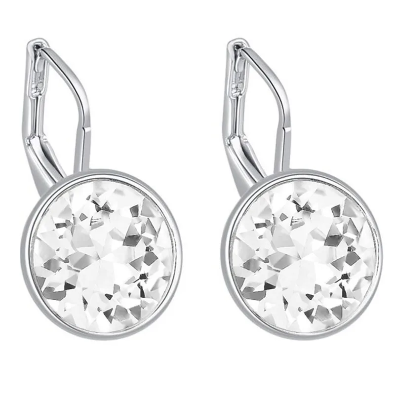 100 Original Crystals From Swarovski Bella Mini Piercing font b Earrings b font 2016 Fashion Stud