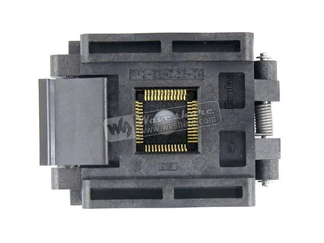 QFP52 TQFP52 FQFP52 PQFP52 FPQ-52-0.65-04 Enplas IC Test Burn-in Socket Adapter Programmer 0 65 мм шаг | Компьютеры и офис