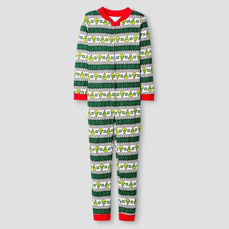 Рождественские пижамы для всей семьи, комплект Для женщин Для мужчин для малышей с длинным рукавом для мальчиков и девочек, комбинезон с цветочным принтом, тыква, одежда для сна, одежда для сна