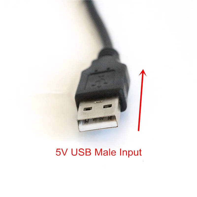 Мини светильник с 3 кнопками дистанционного управления для USB светодиодной ленты