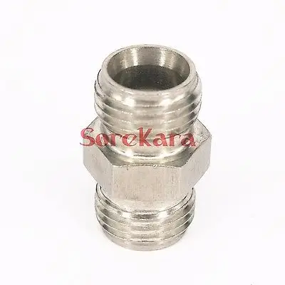 

M18x1.5mm Metric Male to M18x1.5mm Metric Male Threaded 304 Stainless Steel Pipe Fitting Connector Adapter Max Pressure 2.5 Mpa