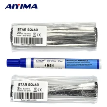 DIY Solar Panel Solar Cell Welding Wire Strip 20M Photovoltaic Welding Interconnection 2M Convergence Zone 951
