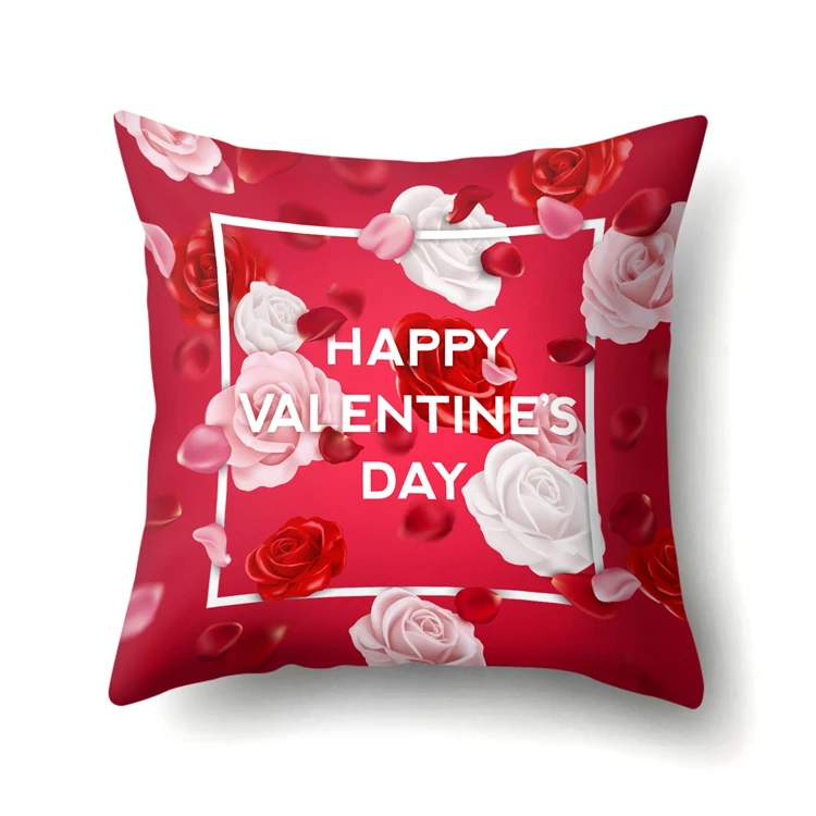 Doriwoo романтический подарок на День святого Валентина для подруги я люблю тебя Наволочка Чехол для подушки милые свадебные украшения день рождения - Цвет: 4