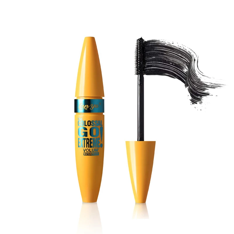 Модный бренд ресницы Mascaras макияж быстросохнущие подкручивающие удлиняющие натуральные водостойкие черные 3D ресницы тушь для ресниц - Цвет: 1