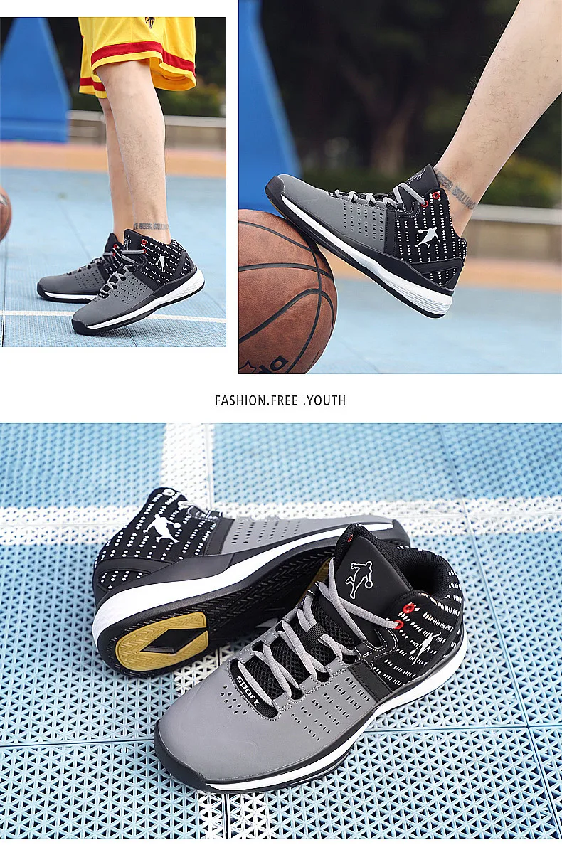 RECOISIN 2019 Basketball Shoes Men Sneakers Zapatos Hombre Shoes For Man Basketball Sneakers tenis de basquete (16)