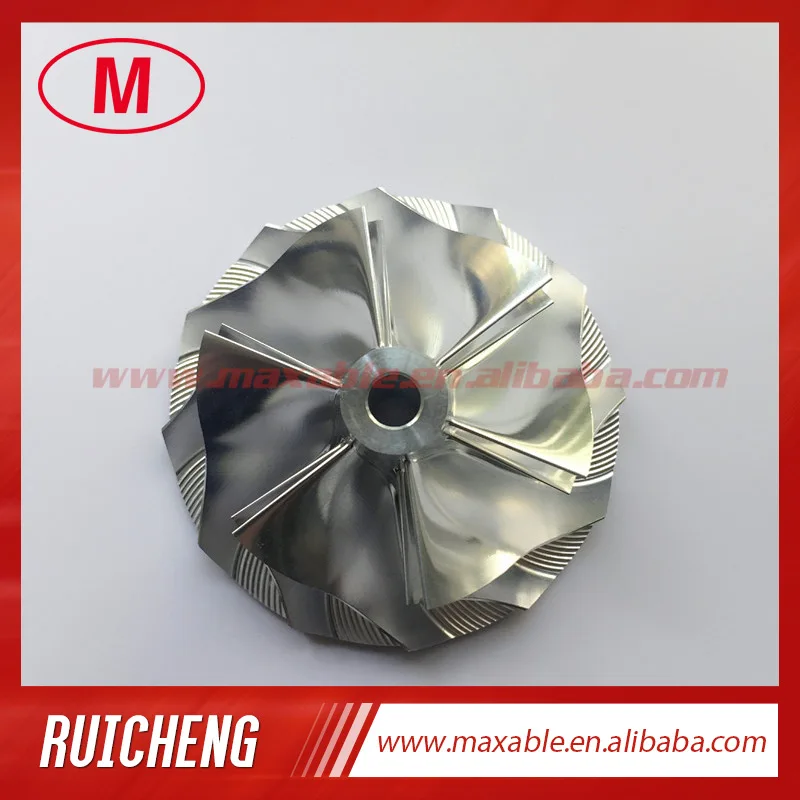 

TD05H 20G 49179-43400 52.56/68.01mm 6+6 blades turbo billet/milling/aluminum 2618 compressor wheel for 49179-00260/EVO