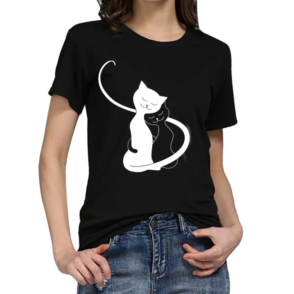 

Dames Kleding Blouse Women Girls Plus Size Print Tees Shirt Short Sleeve Shirt Blouse Tops Feminine Clothing Shirts Lady &A
