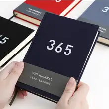 "365 ver.4" исследование журнал рабочих дневник внутри на пустой документы Тетрадь Ткань крышка