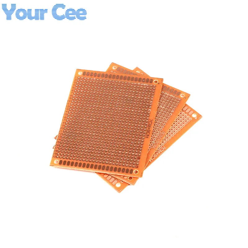 

10 pcs 7x9cm DIY Prototype Paper PCB Universal Experiment Matrix Circuit Board Solderless Breadboard Bakelite Plate