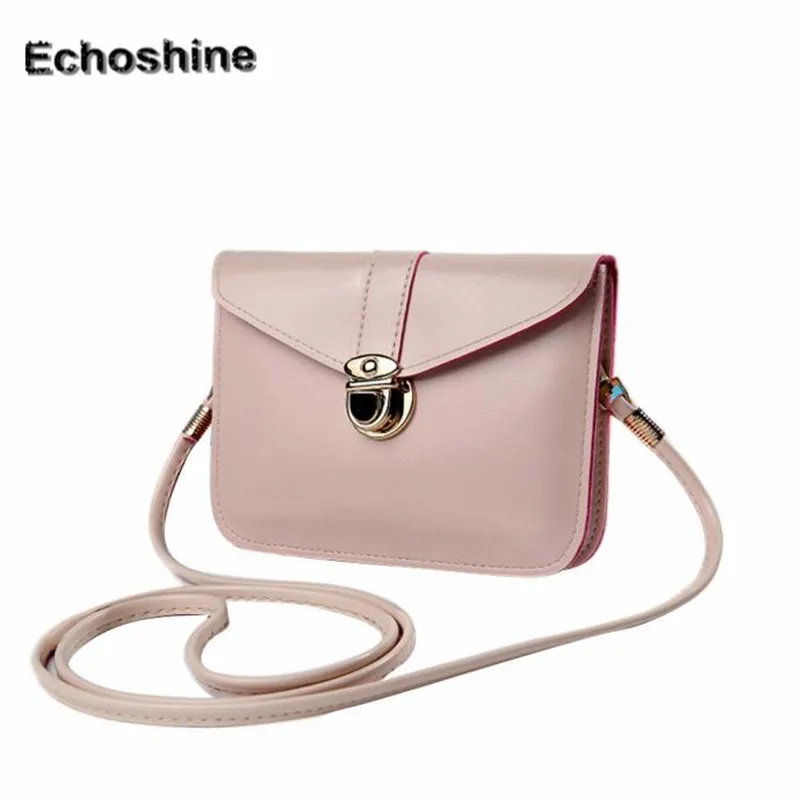 

2016 Simple and generous Artificial leather Zero Purse Bag Leather Handbag Single Shoulder Messenger Bag gift wholesale A2000