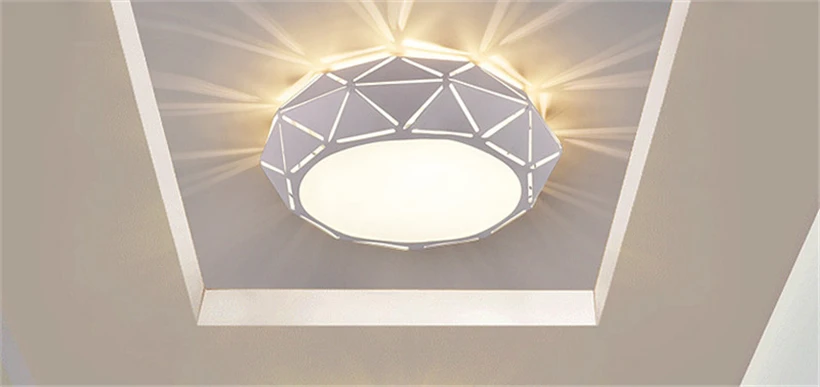 Luzes de Entrada Luz do Corredor Redonda Moderna Lanterna 5w - 1w Superfície Acrílico Incorporado Luz Varanda Simples li Ac220v Led 4 superfície acrílico incorporado luz do corredor luz